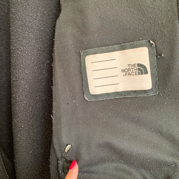 Black North Face fleece Girls’ XL Denali Jacket - Picture 5 of 7